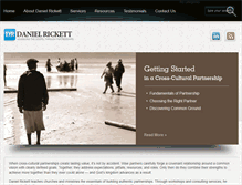 Tablet Screenshot of danielrickett.com